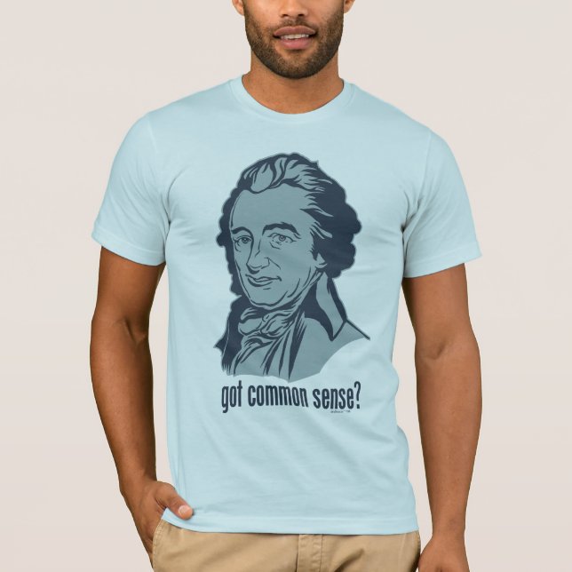 Camiseta Senso comum obtido? T-shirt (Frente)