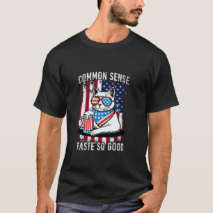 Camiseta Senso Comum Tem Gosto Tão Bom Cerveja de Gato 4 de