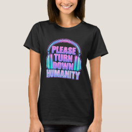 Camiseta Sensory Overload - Turn Down Humanity | Women