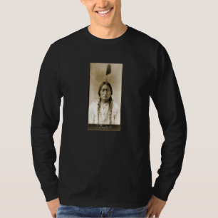 Camiseta Sentado Bull Lakota Chefe da Indigene People Signa