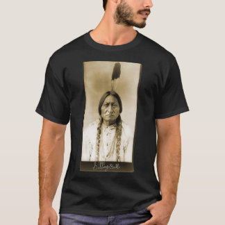Camiseta Sentado Bull Lakota Chefe da Indigene People Signa