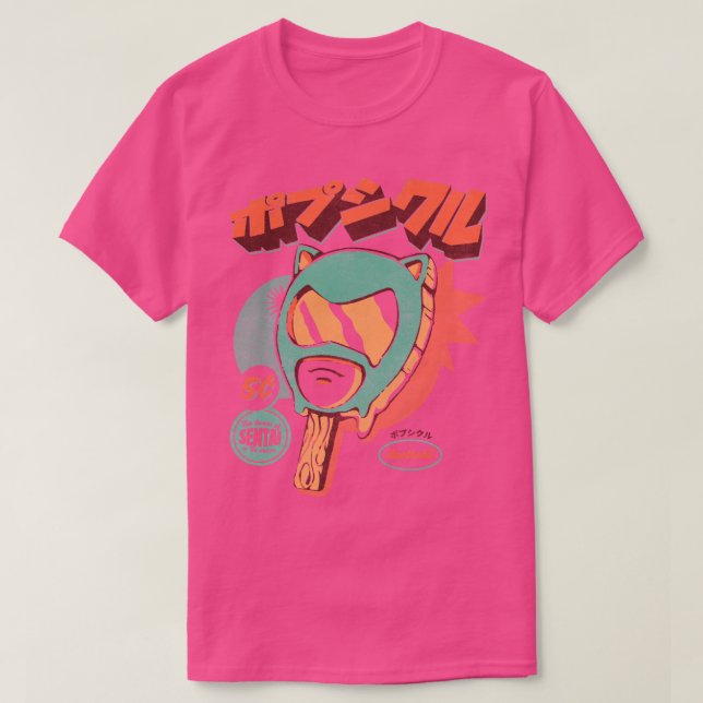 Camiseta Sentai Ice Pop (Frente do Design)