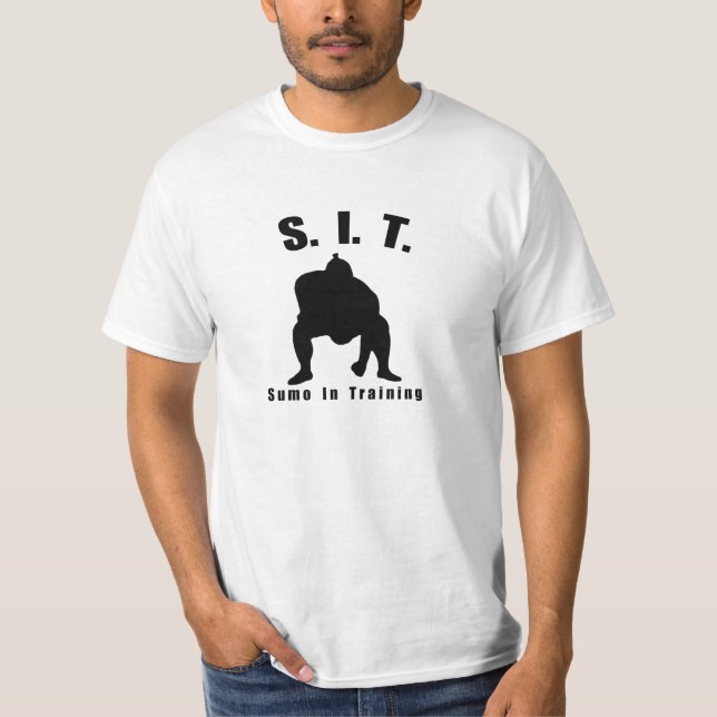 Camiseta SENTE - o Sumo no treinamento (Frente)