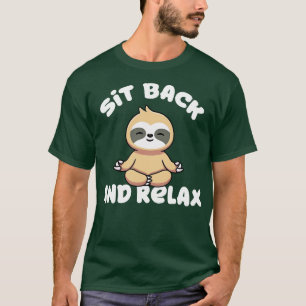 Camiseta Sente-Se E Relaxe A Lama