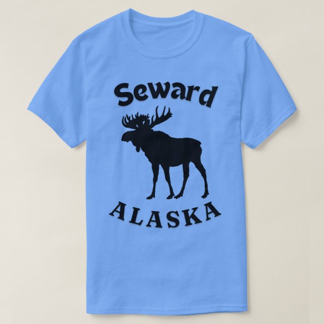 Camiseta Sentido do Alaska Moose TSirt (Frente do Design)