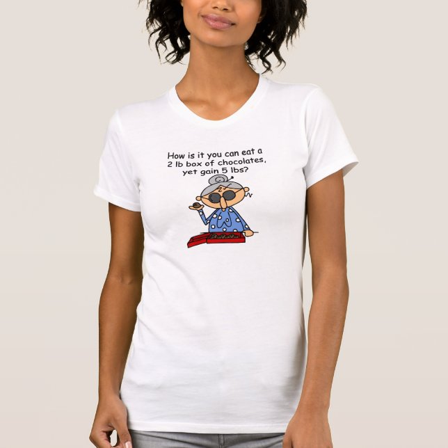 Camiseta Sentido do chocolate (Frente)