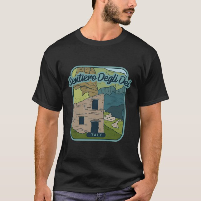 Camiseta Sentiero degli Dei - Itália (Frente)