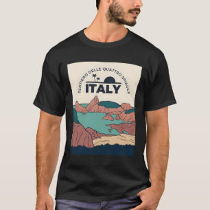 Camiseta Sentiero delle quattro spiagge � Itália