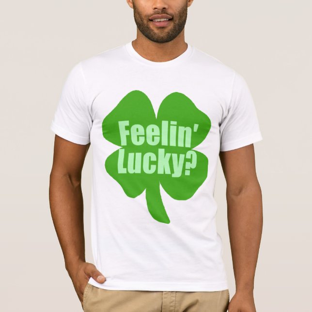 Camiseta Sentimento afortunado? (Frente)