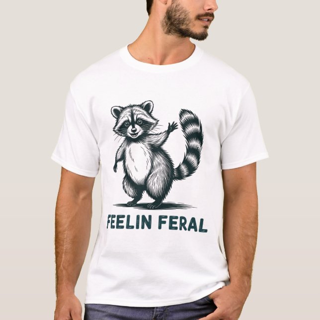Camiseta Sentimento de Feral Racon (Frente)
