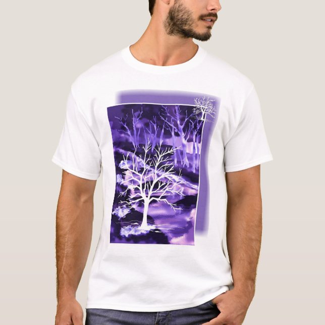 Camiseta Sentimento roxo (Frente)