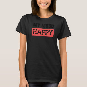 Camiseta Sentimentos Positivos Satisfatórios Sentidos Emoci