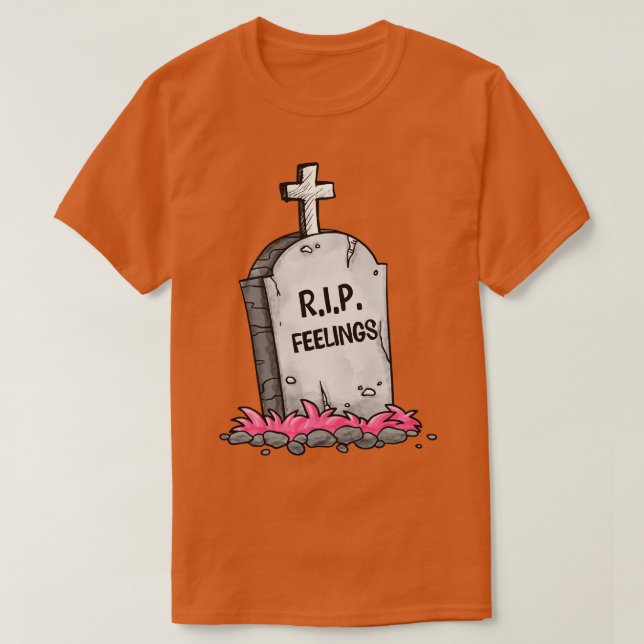 Camiseta Sentimentos RIP (Frente do Design)