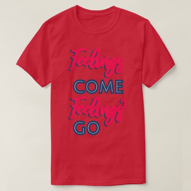 Camiseta Sentimentos Sentindo Ir II (Frente do Design)