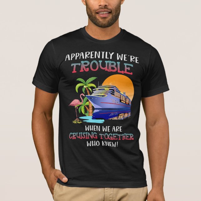 Camiseta Sentimos Problemas Quando Estamos Cruzando Toger F (Frente)