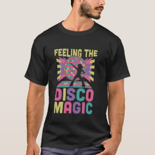 Camiseta Sentindo a dança da Disco Magic Vintage 70u2019s