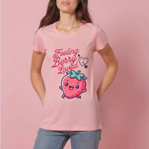 Camiseta Sentindo Berry Amado Dia de os namorados de Morang