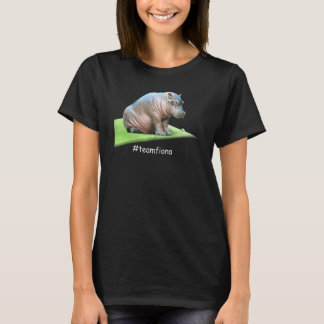 Camiseta Sentindo Hip Fiona O Bebê Cute Hippo