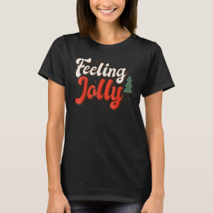 Camiseta Sentindo Jolly Xmas Groovy Vibes Natal T
