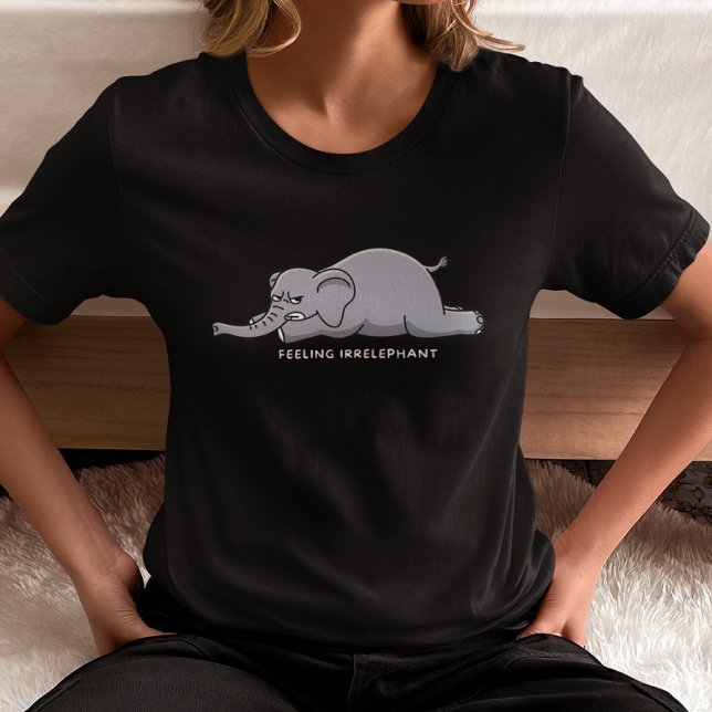 Camiseta Sentindo-me Irrelevante (Criador carregado)