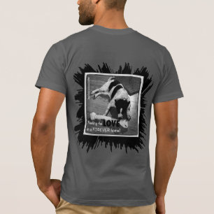Camiseta Sentindo o amor border collie