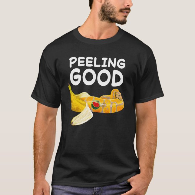Camiseta Sentindo-se de decolar uma boa bola de banana Cobr (Frente)