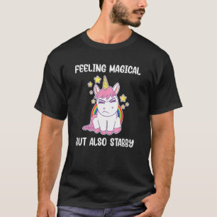 Camiseta Sentindo-Se Mágico, Mas Também Esfaqueado Pelo Rai