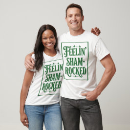 Camiseta Sentindo‑se Sham‑Rockeado