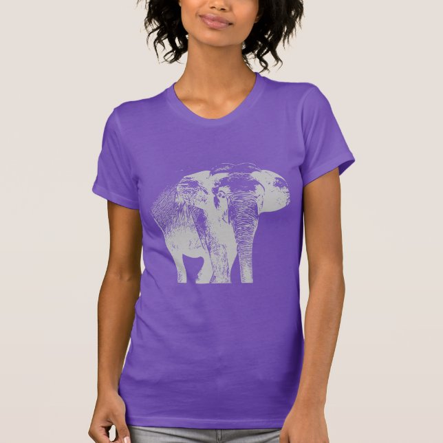 Camiseta Sentinela da Harmonia: o elefante (Frente)