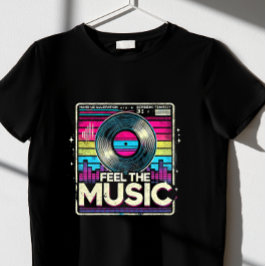 Camiseta sentir a música