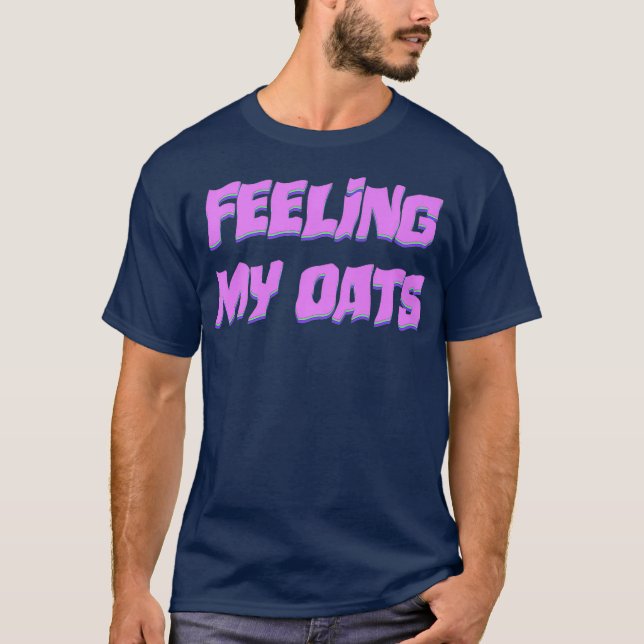 Camiseta Sentir meus aventais Arraste a frase chamadora Eng (Frente)