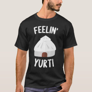 Camiseta Sentir Yurty Amor Aluguel E Acampamento