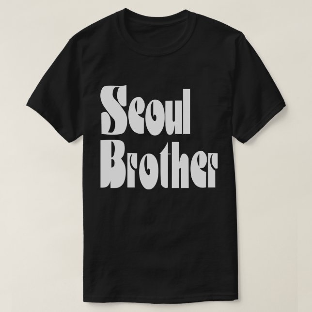 Camiseta Seoul Brother T-Shirt (Frente do Design)