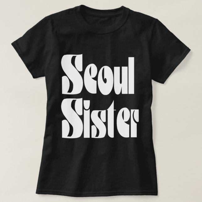 Camiseta Seoul Irmã T-Shirt (Frente do Design)