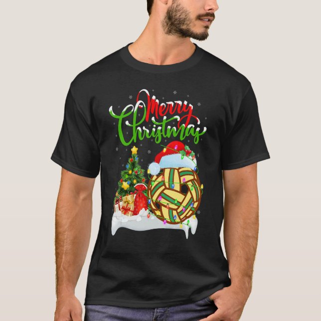 Camiseta Sepak Takraw   Xmas Decorations Sepak Takraw Chris (Frente)