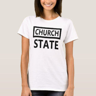Camiseta Separação da Igreja e do Estado - Alteração 1r