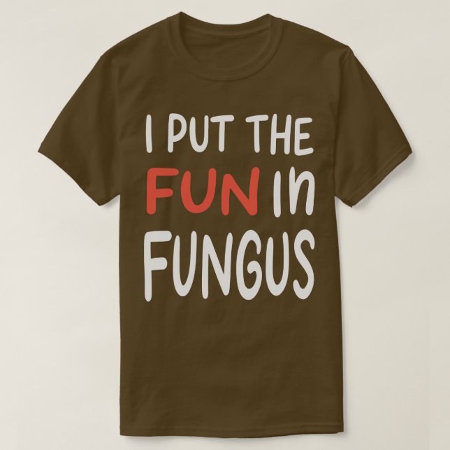 Camiseta Separação de Cogumelo (Frente do Design)