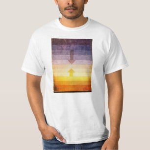 Camiseta Separação de Paul Klee no t-shirt da noite