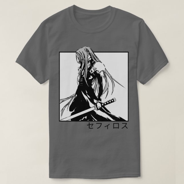 Camiseta sephiroth ffvii (Frente do Design)
