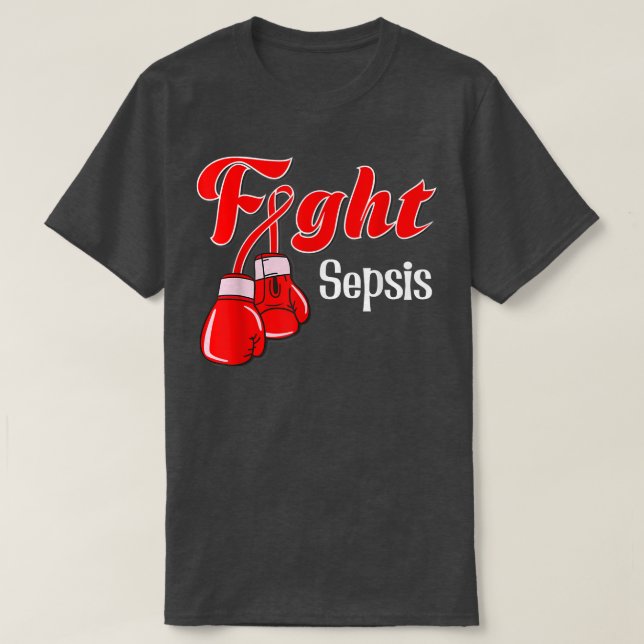 Camiseta Sepsis awareness tshirt, Sepsis awareness tshirt f (Frente do Design)