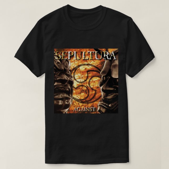 Camiseta Sepultura contra Cópia Clássica do T-Shirt (Frente do Design)