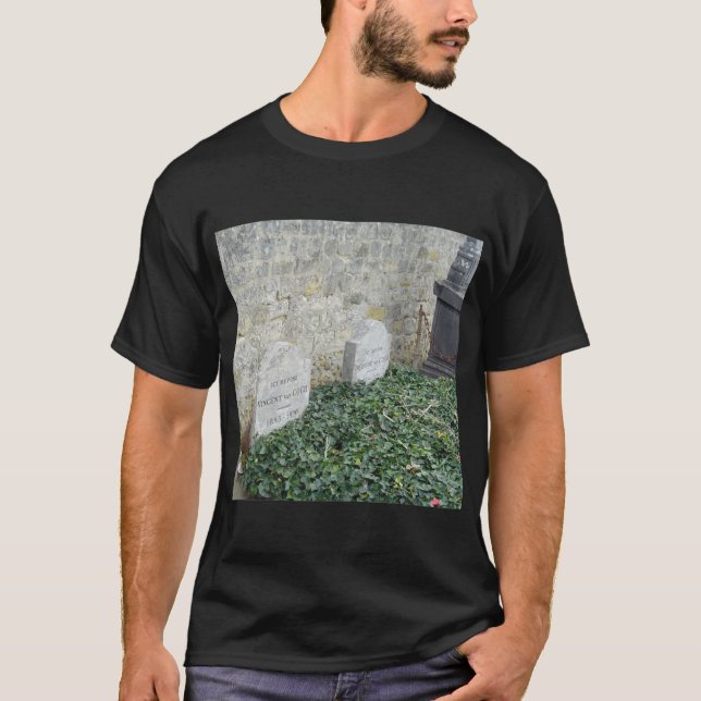 Camiseta sepultura da sepultura de Vincent van Gogh do (Frente)