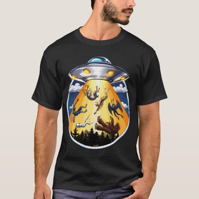 Camiseta Sequestro Alien de Criptid (Frente)