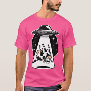 Camiseta Sequestro Alien Pires Saucer Vaca Abduzida Espaço