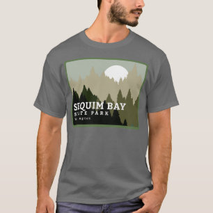 Camiseta Sequim Bay State Park Washington Trees e Florestas