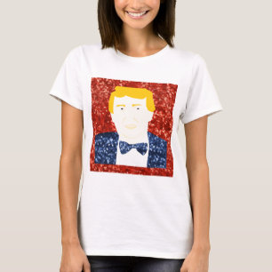 Camiseta sequin donald trump