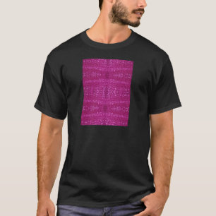 Camiseta sequins cor-de-rosa
