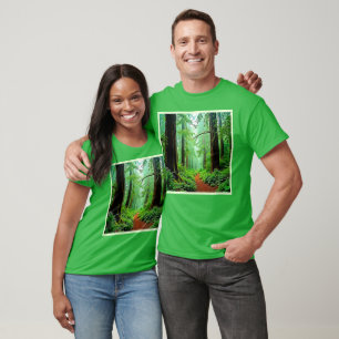 Camiseta Sequoia Floresta Mistura Design