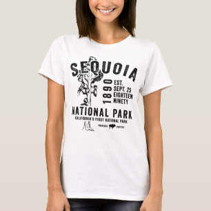 Camiseta Sequoia National Park California USA Hiking Campin
