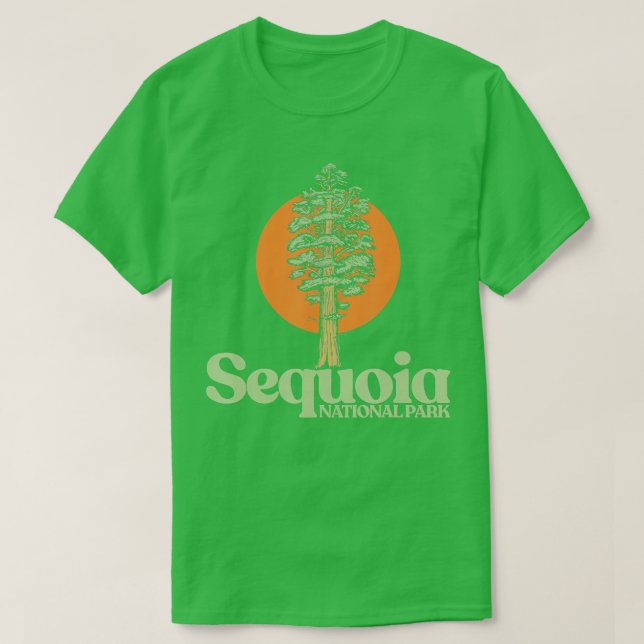 Camiseta Sequoia National Park General Sherman Tree (Frente do Design)